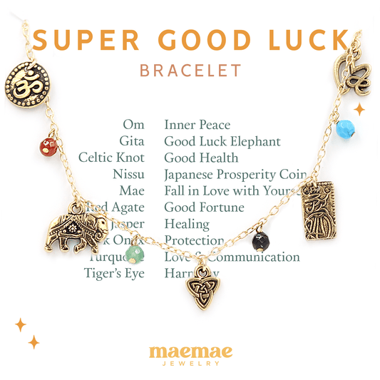 Super Good Luck Bracelet: Gold