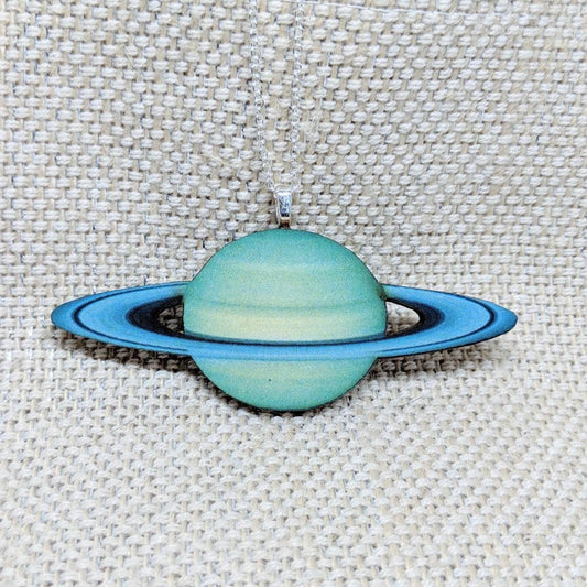 Planet Pendant Uranus Necklace