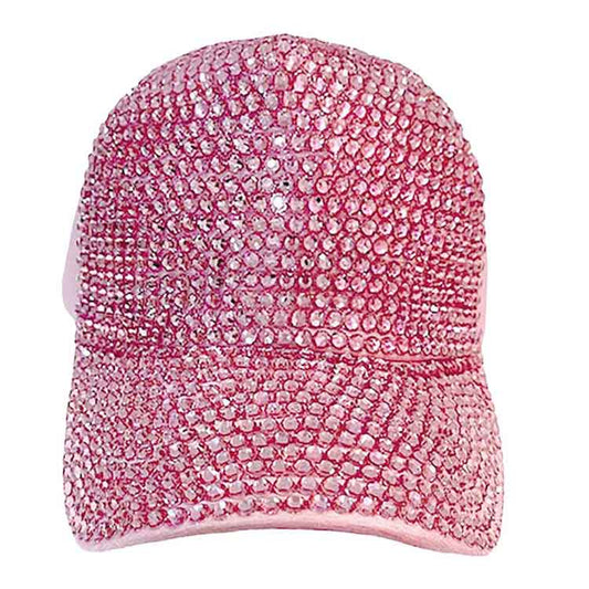 Bling Studded Baseball Cap