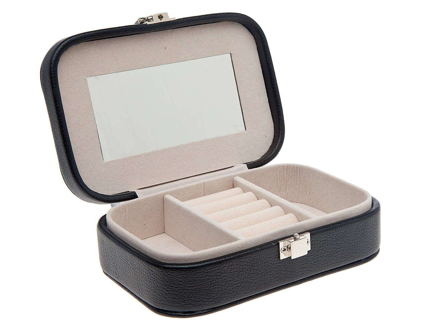 Black Travel Jewelry Case - Gift Guide