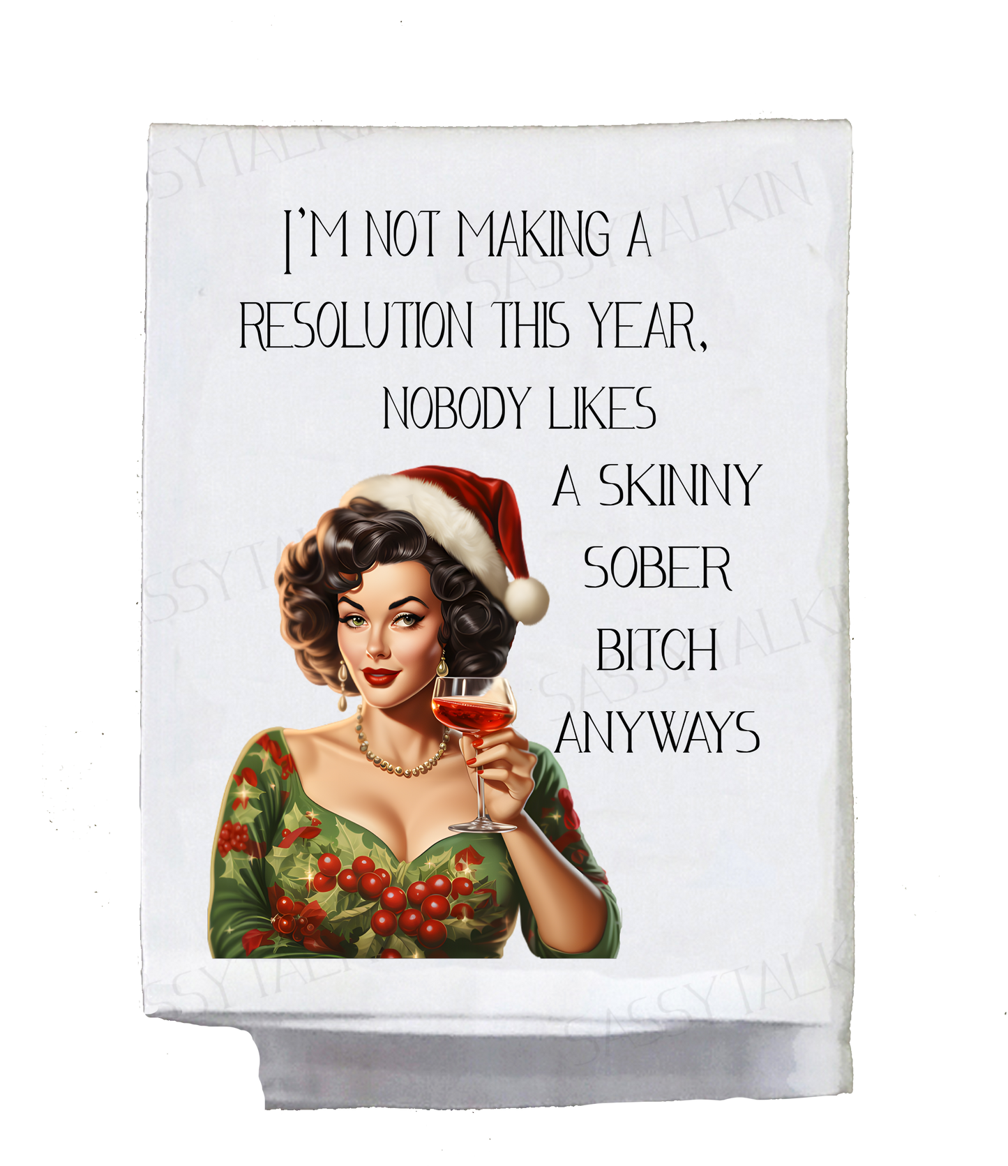 Sassy Girl, Christmas, I'm not making a resolution this year